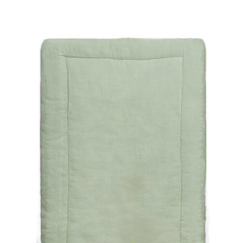 edredon vert en coton biologique papate