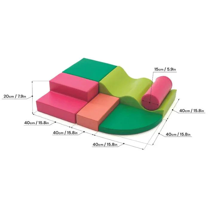 Soft Play Bundle - Explorer with Pink Wedge-1
