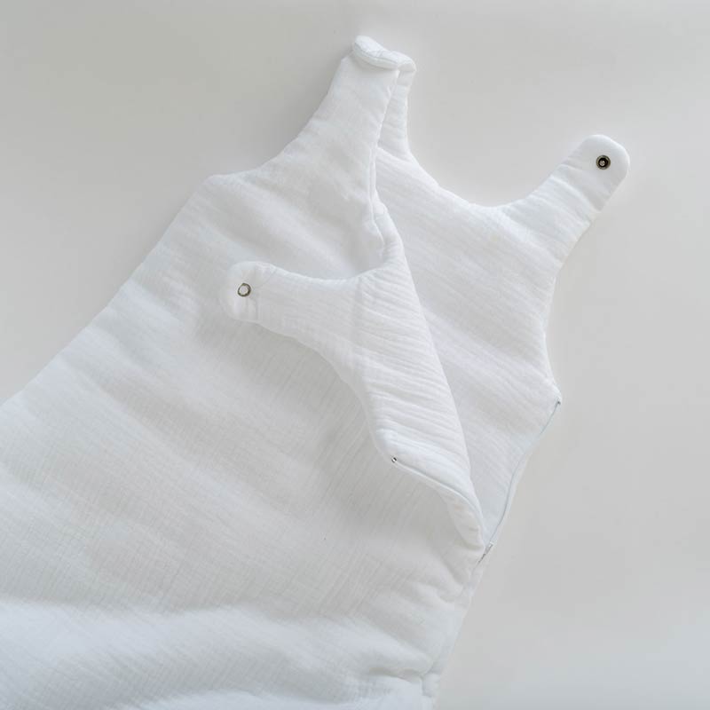 Gigoteuse Été en Coton Bio Blanc-3