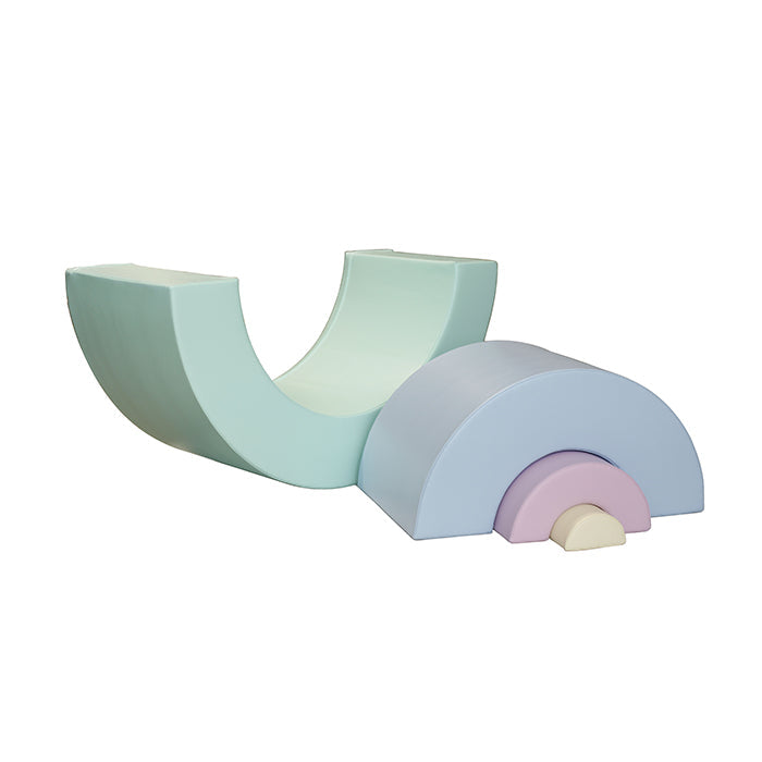 Montessori Soft Play Set - Rainbow-3