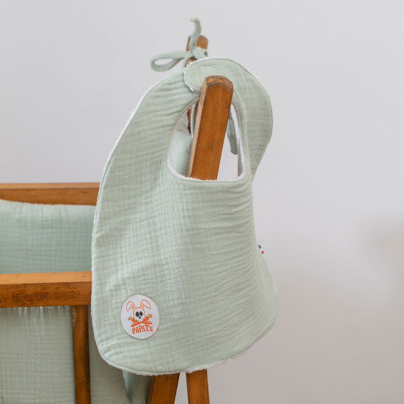Bavoir en Coton Bio Vert