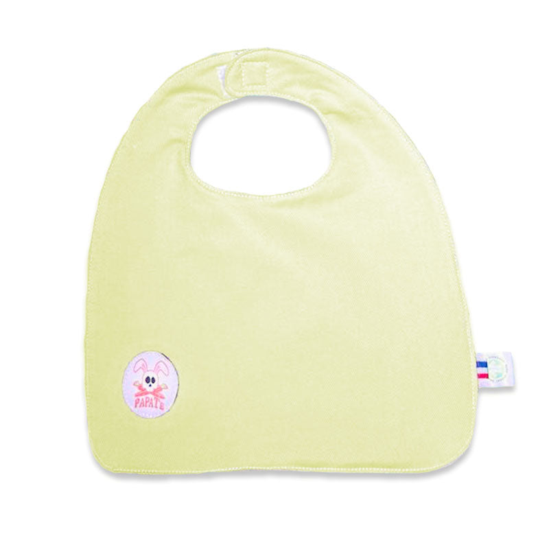 bavoir en coton biologique lime papate