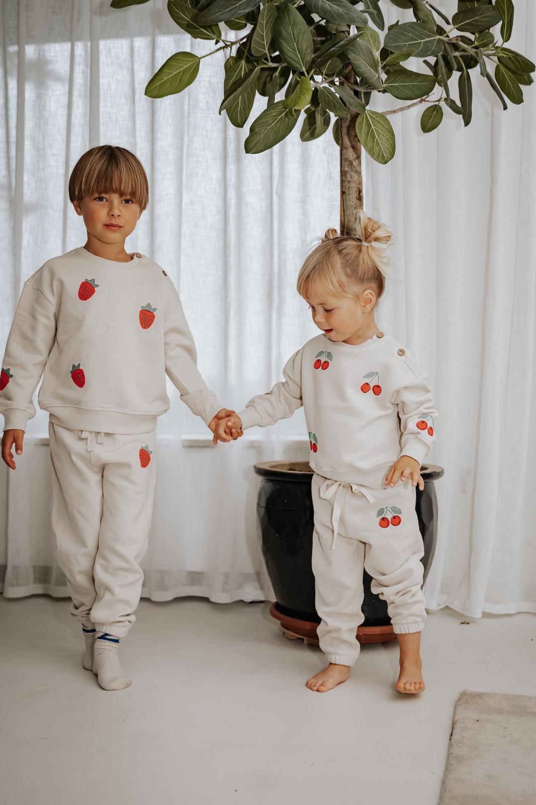 Cherry Bottom Sweatpants-3