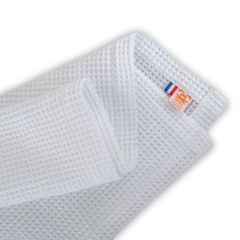 couverture nid abeilles en coton bio papate