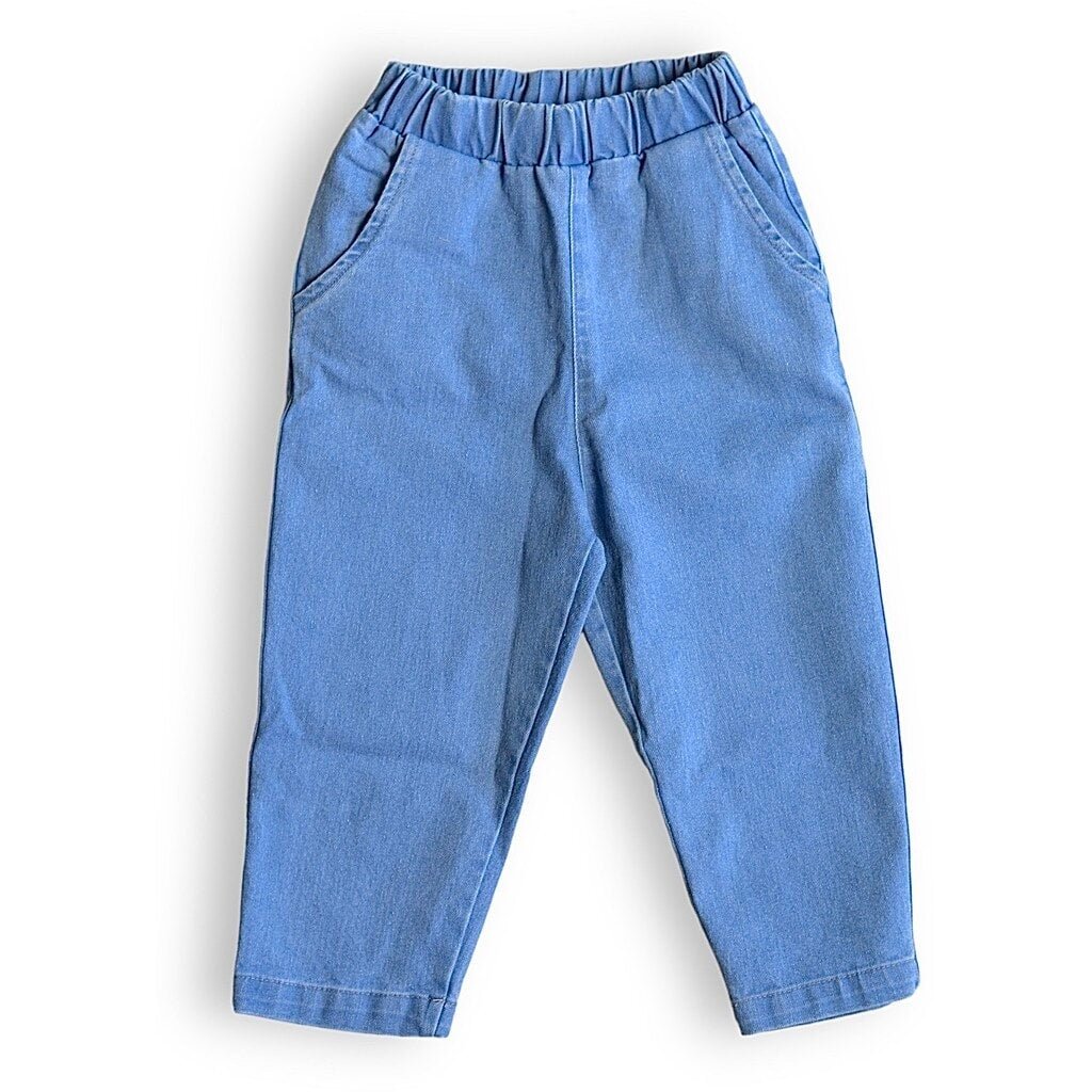 Denim Comfort Pants-0