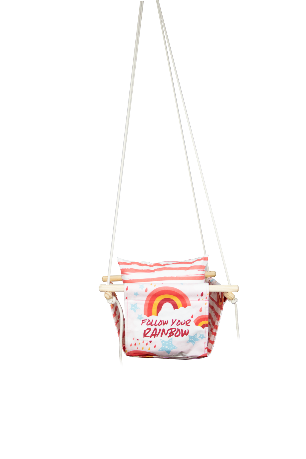 Follow your Rainbow PINK BabySwing-1