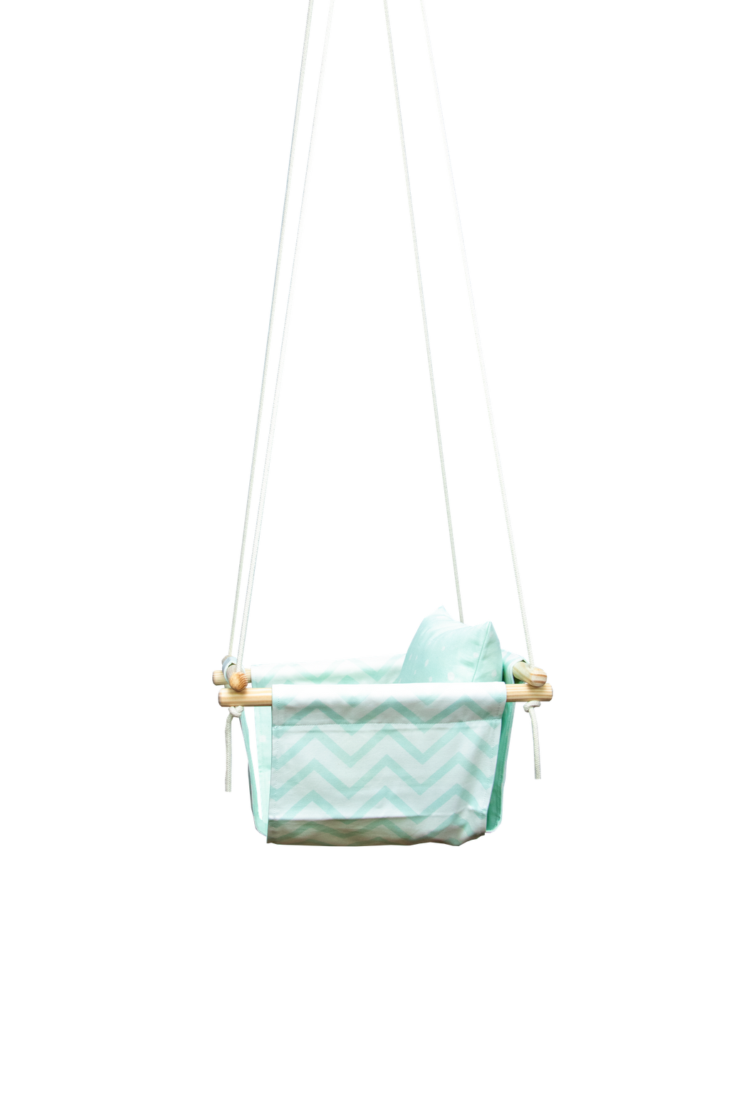 Mint Chevron BabySwing-3