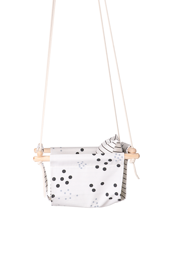Gray and Black BabySwing-3