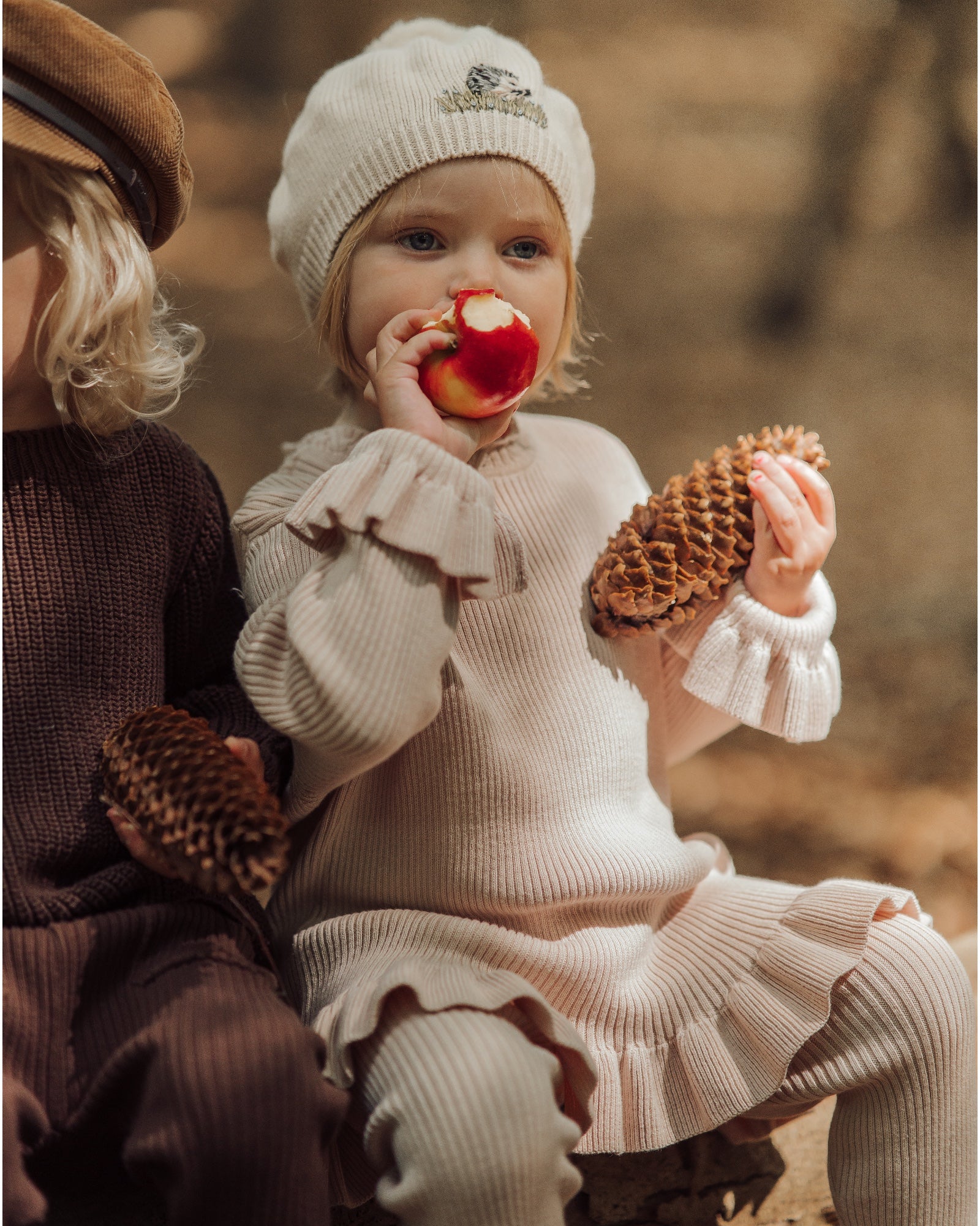 Frilly knit blouse-3