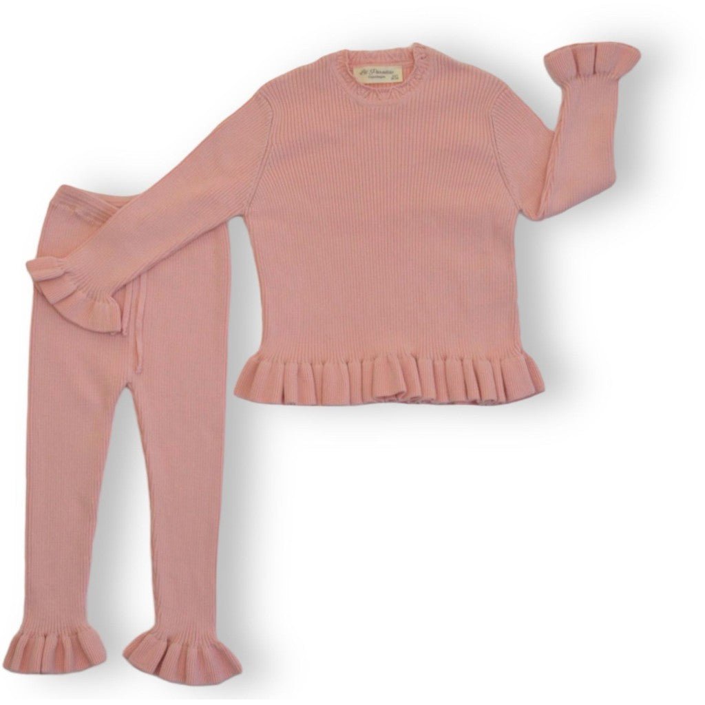 Frilly knit pants-2