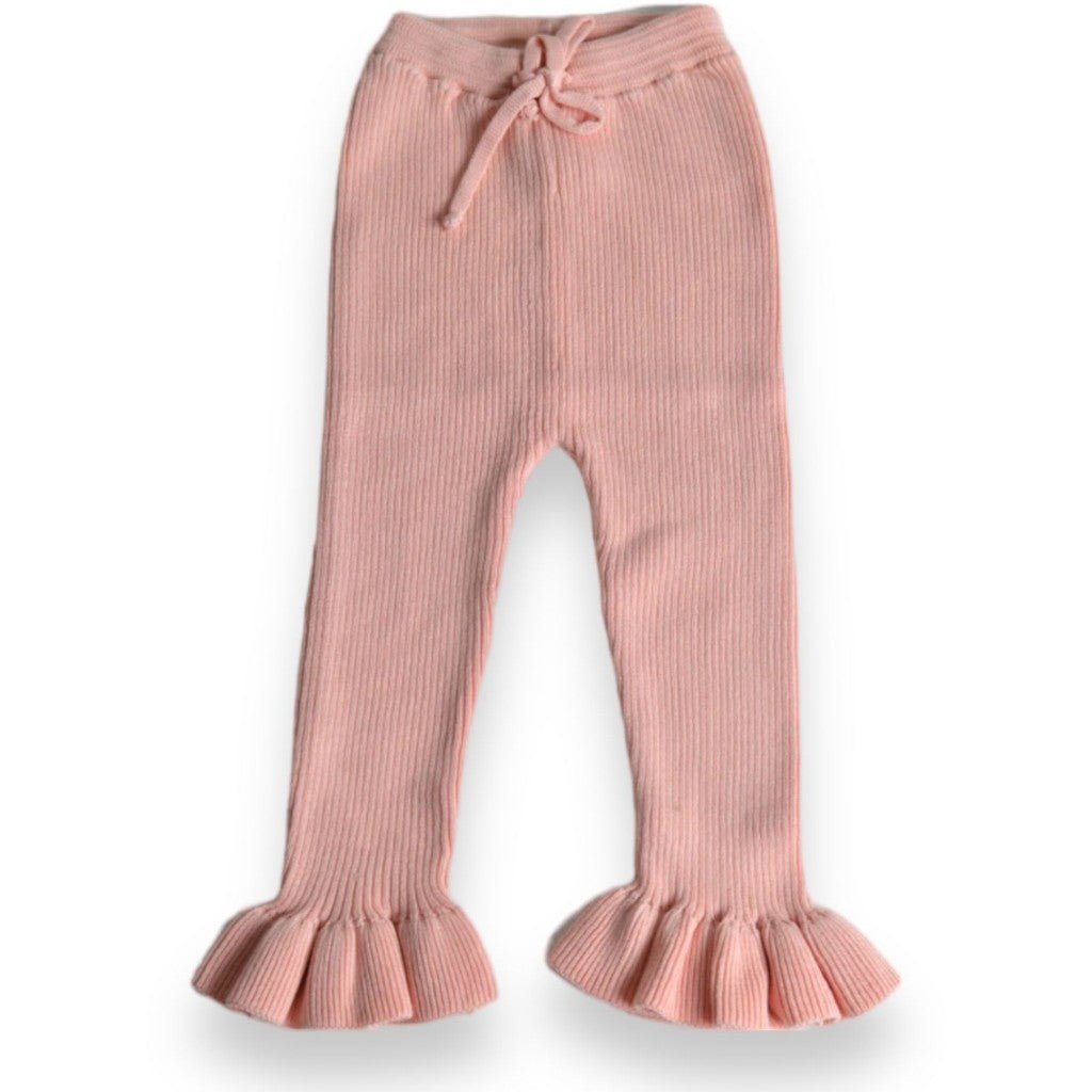 Frilly knit pants-3