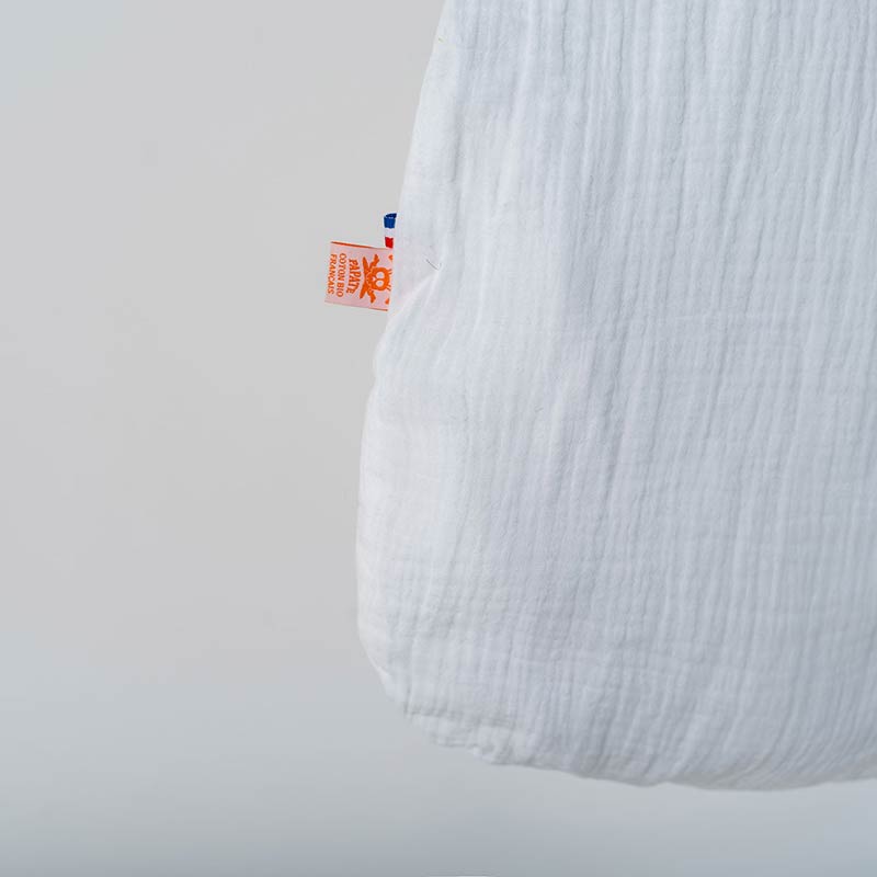 Gigoteuse blanche ete coton bio