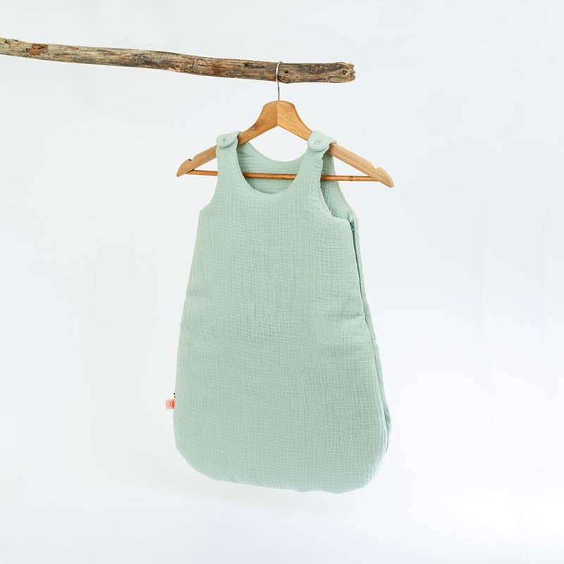 gigoteuse vert bio made in france hiver bebe