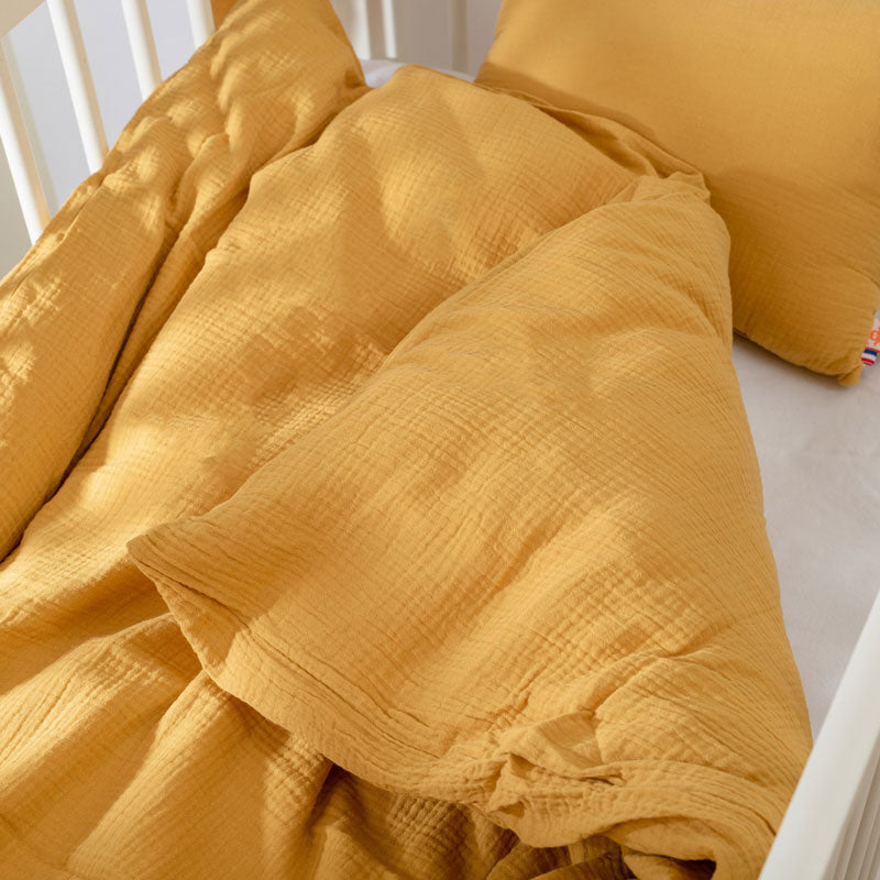 housse de couette en coton bio honey biologique enfant