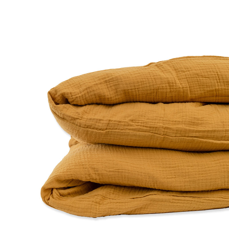 housse de couette en coton bio honey gots papate