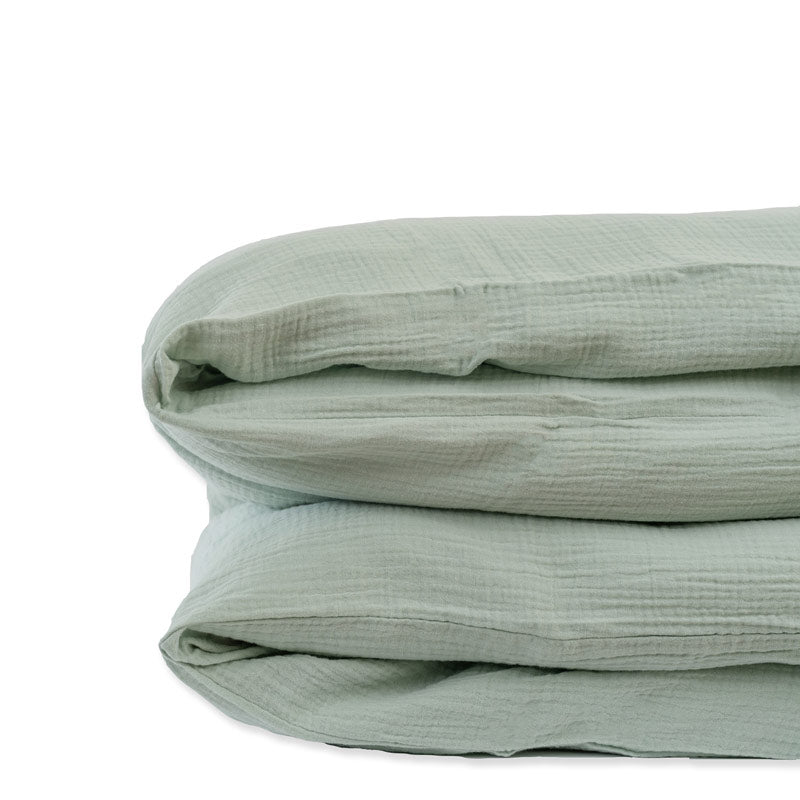 housse de couette en coton bio vert gots
