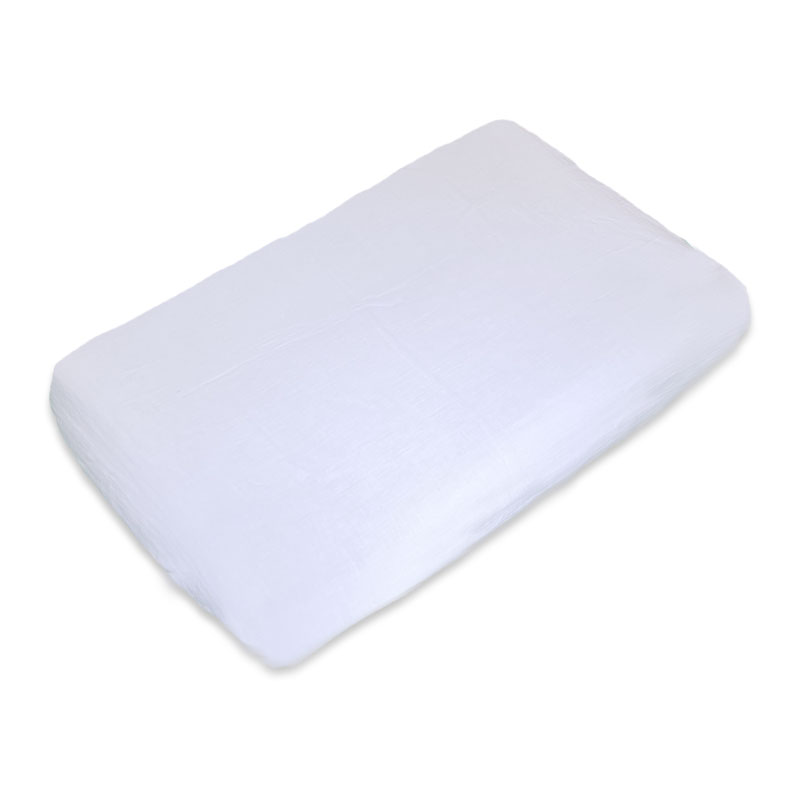 housse matelas a langer coton biologique papate blanc