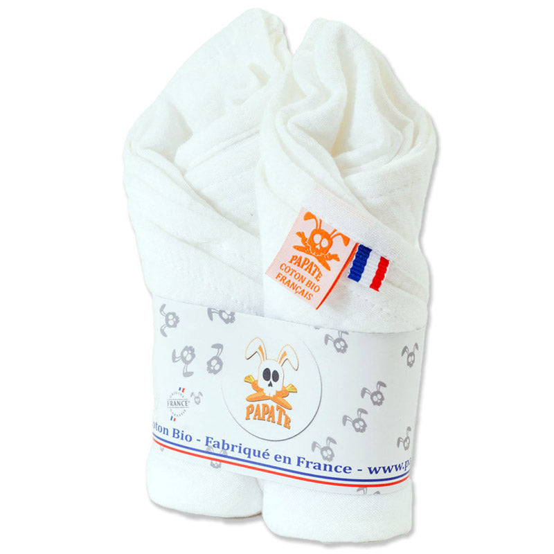 langes blanc en coton bio puericulture