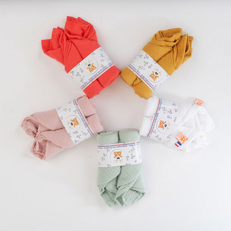 langes feh blanc plusieurs coloris papate