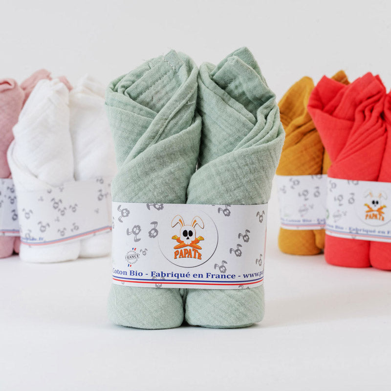 langes feh vert differents coloris papate