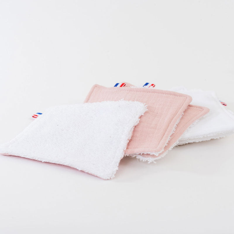 lingette en coton bio rose papate gots