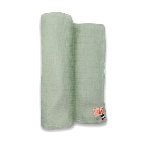 maxi lange vert en coton bio papate