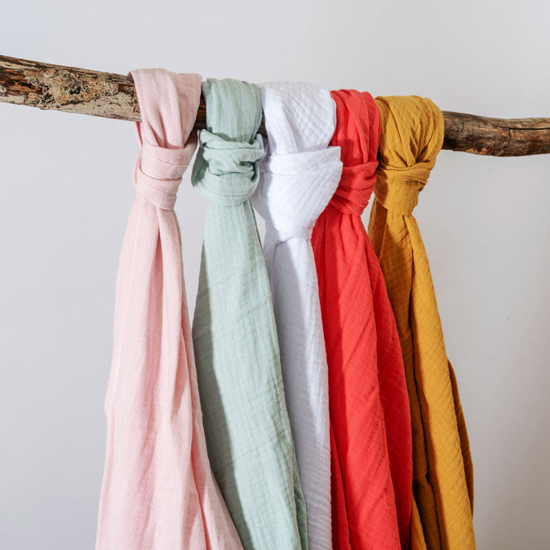 Maxi Lange en Coton Bio Fraise