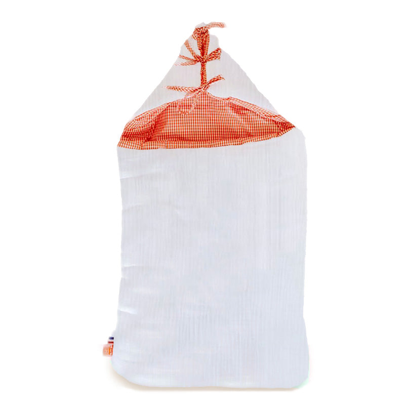nid ange vichy blanc en coton bio papate