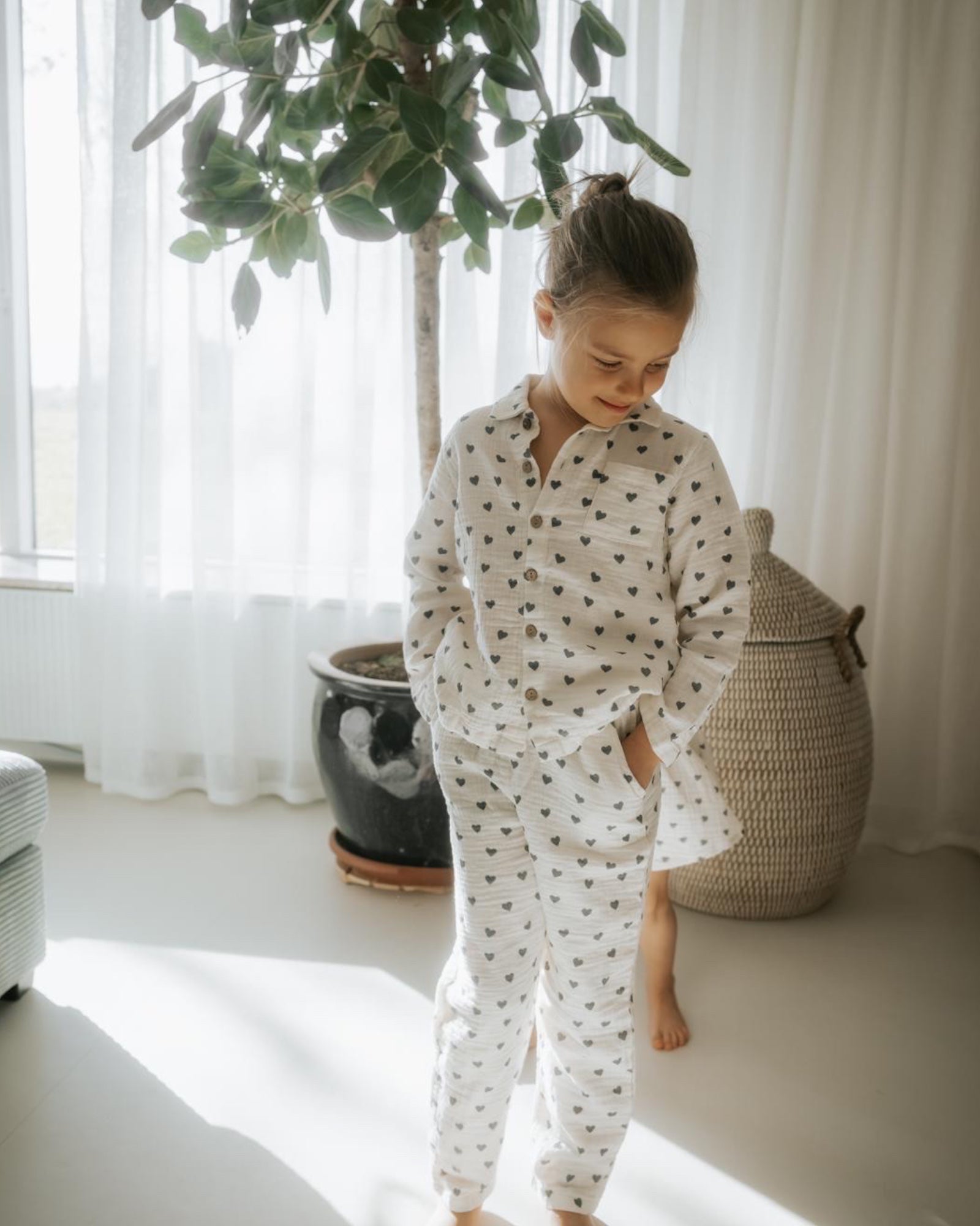Organic Heart Garden Comfy Pants-0