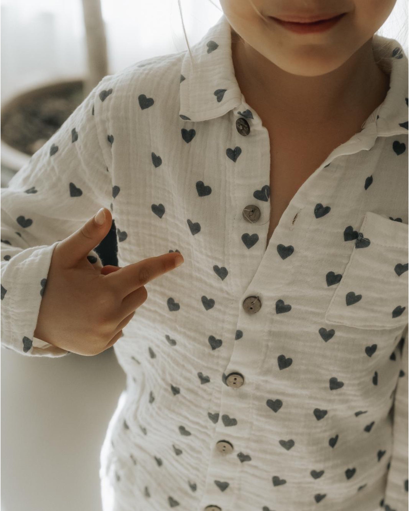 Organic Heart Garden Shirt-0