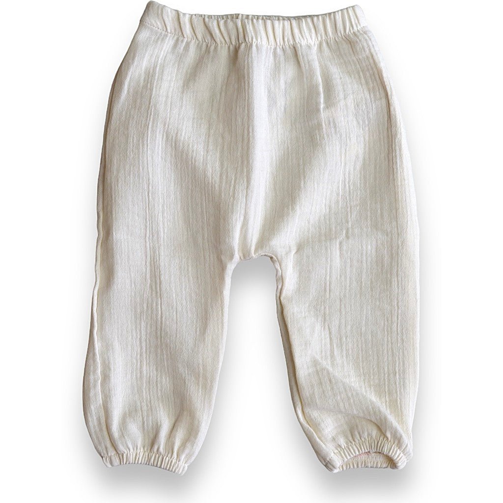 Organic Lumi Pants - Beige-0
