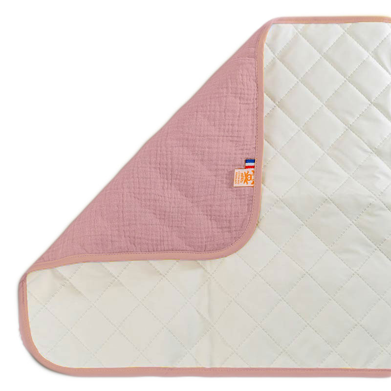 tapis a langer coton biologique papate honey poudre