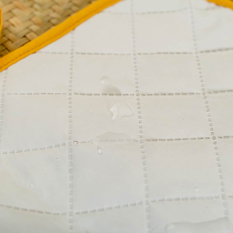 tapis a langer gots coton biologique papate honey miel