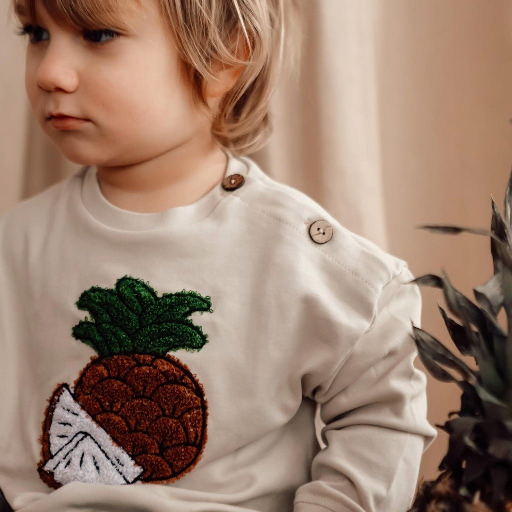 Tropical Pineapple Sweatshirt-0